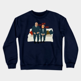 Iconic Louis de Funès Scene - Retro French Comedy Design Crewneck Sweatshirt